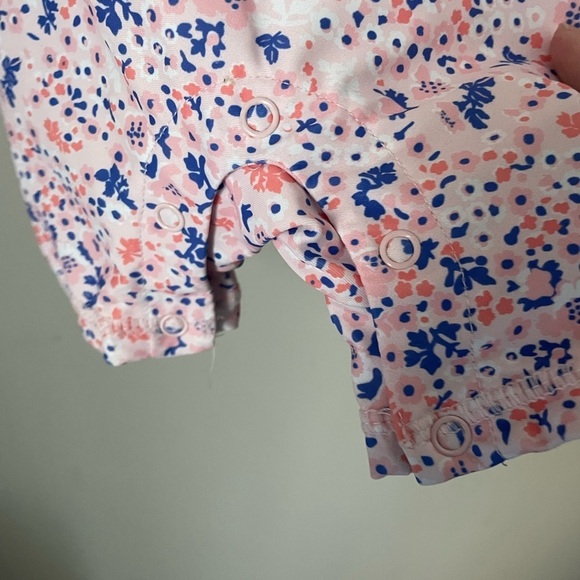 Eddie Bauer Pink & Purple Full Swimsuit Size 18 Months - Picture 5 of 7